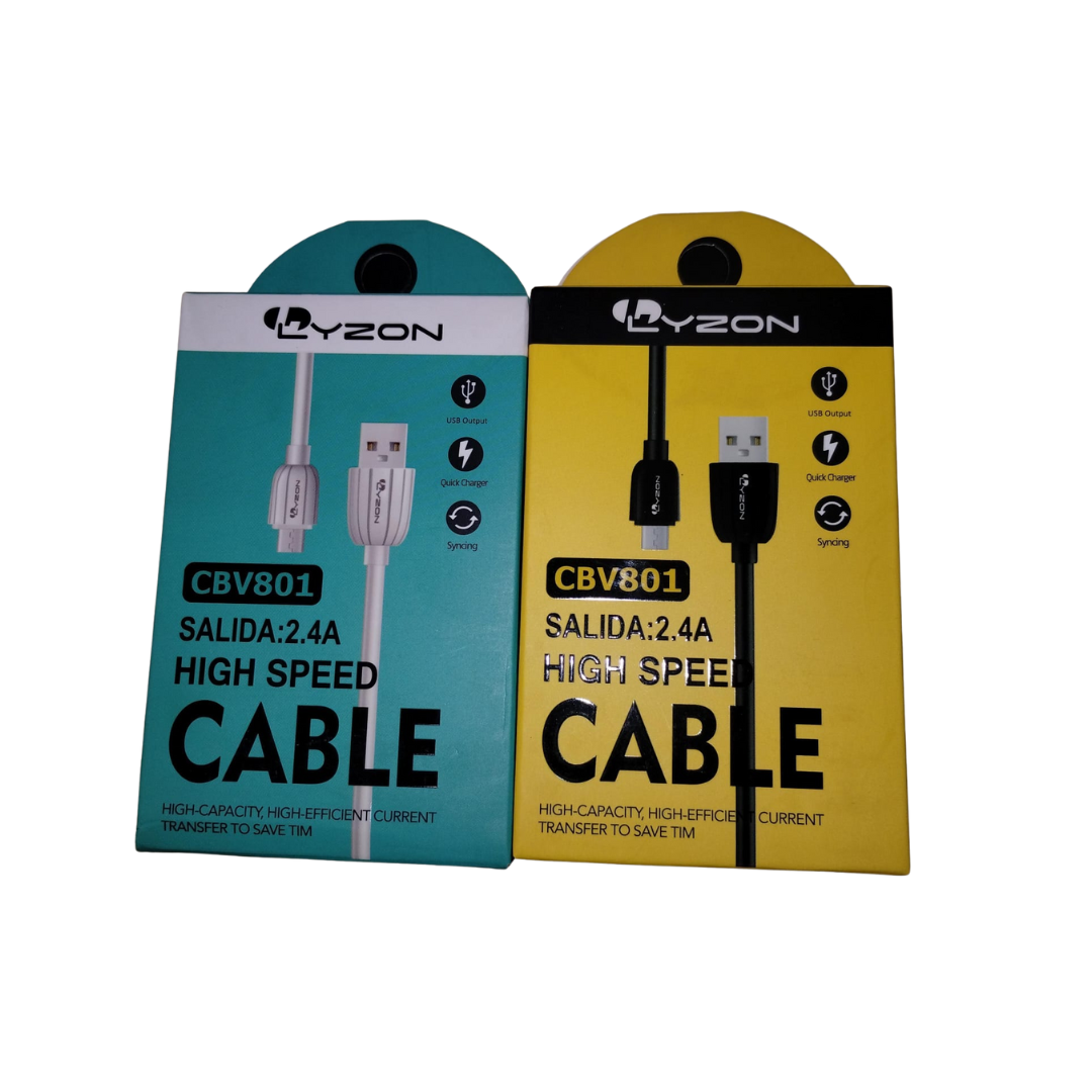 Cable Marca LYZON Salida 2.4A